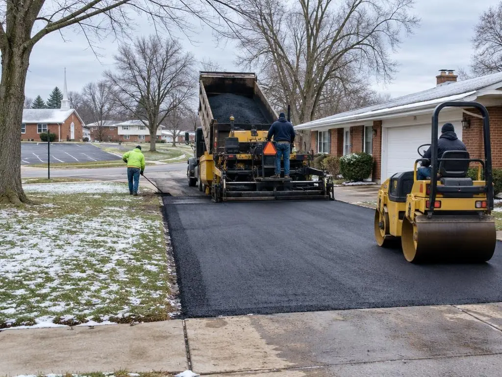 Asphalt Driveway Replacement in Kettering, OH